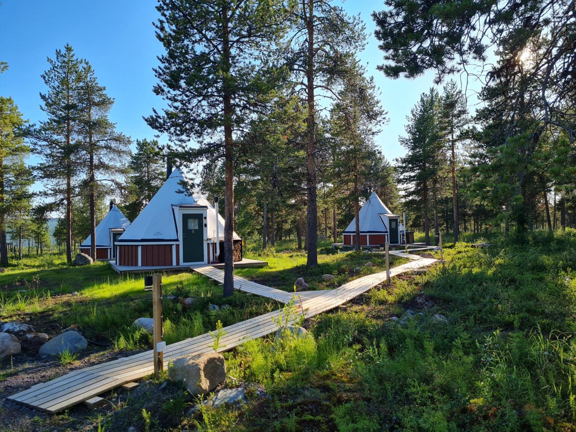 Reindeer Lodge Jukkasjarvi Bagian luar foto